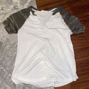 baseball camo tee